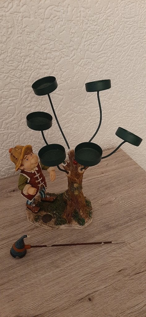 laven efteling theelichtenboom, Ophalen of Verzenden, Zo goed als nieuw, Beeldje of Poppetje