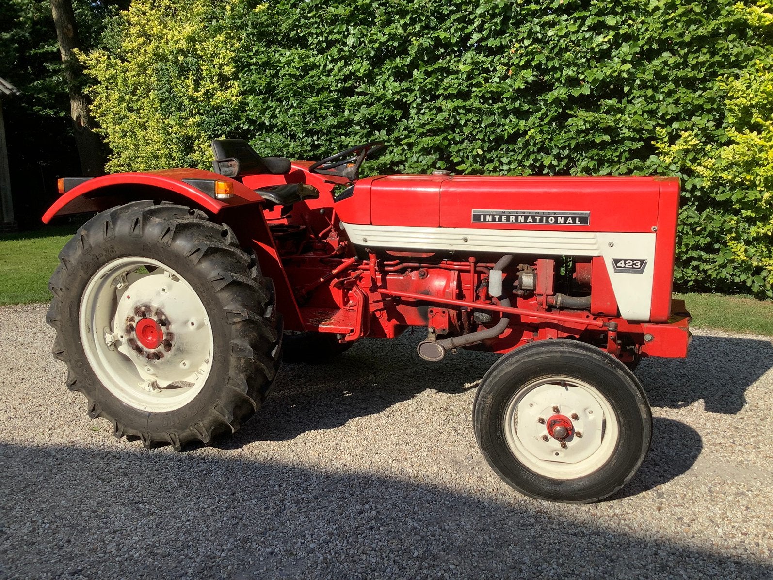 Goedlopende International 423, Ophalen, Oldtimer, Case IH, Tot 80 Pk