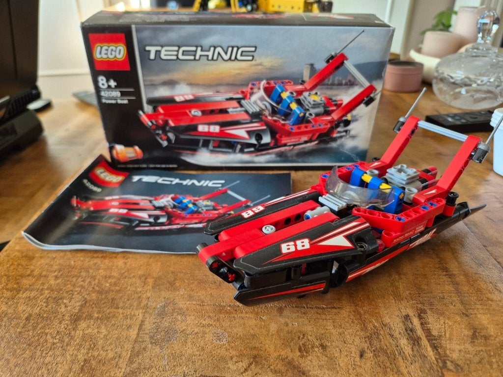 4 Lego Technic sets 42089 42071 42119 42116, Compleet, Lego, Ophalen of Verzenden, Zo goed als nieuw