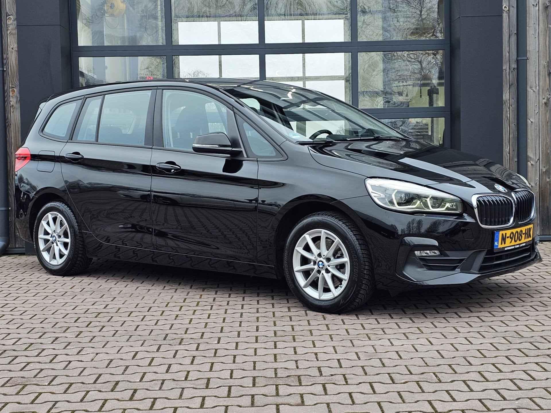 BMW 2 Serie Gran Tourer 218i Business Edition | Automaat | L, Auto's, Gebruikt, Euro 6, Zwart, Origineel Nederlands