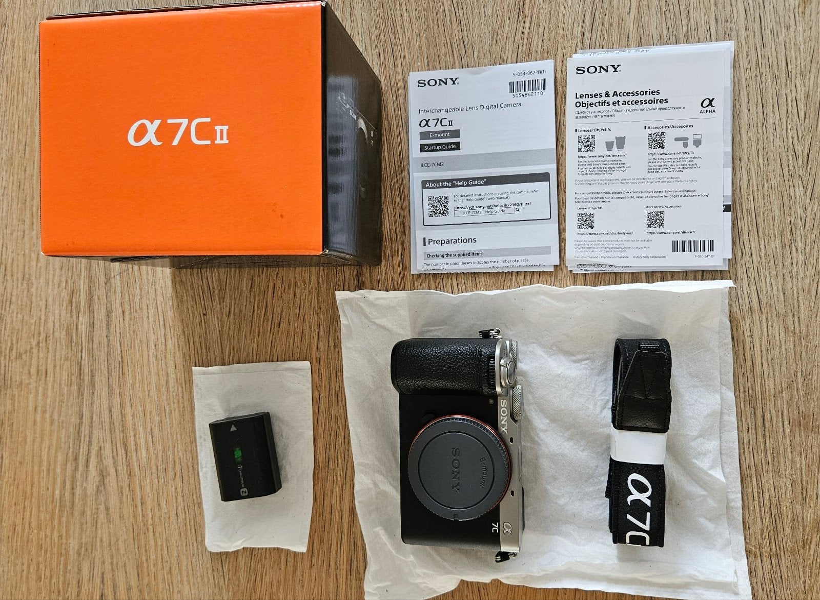 Sony Alpha A7C II - Slechts 8041 clicks - Zo goed als nieuw, Ophalen, Draagriem, Zo goed als nieuw, Sony