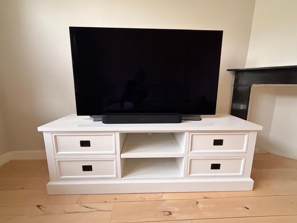 Henders en Hazel TV Meubel, Huis en Inrichting, Kasten | Televisiemeubels, Ophalen, Gebruikt, 150 tot 200 cm, Minder dan 100 cm