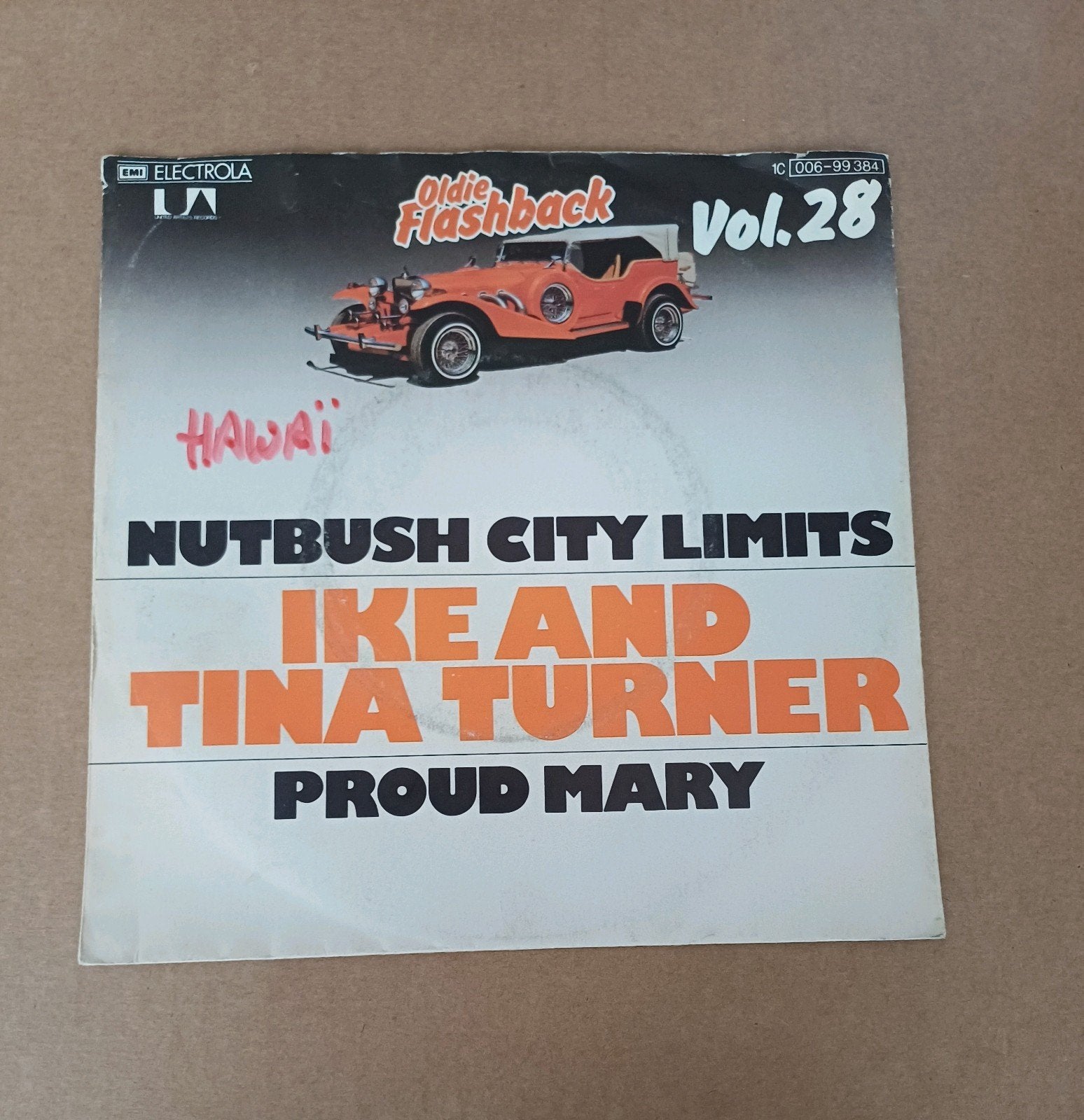 Ike & Tina Turner  - Nutbush City Limits/Proud Mary, Beschermende buitenhoes, Ophalen of Verzenden, Gebruikt, Pop