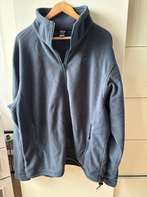 Lowe Alpine heren fleecevest in donkerblauw, Maat 52/54 (L), Lowe alpine, Ophalen of Verzenden, Zo goed als nieuw