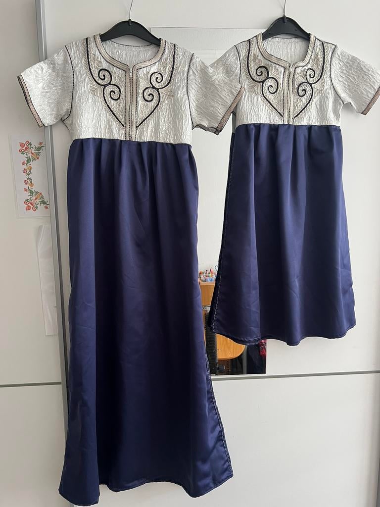 marokkaanse traditioneel meisjes caftan  jellaba abaya gala, Ophalen of Verzenden, Zo goed als nieuw, Meisje, Jurk of Rok