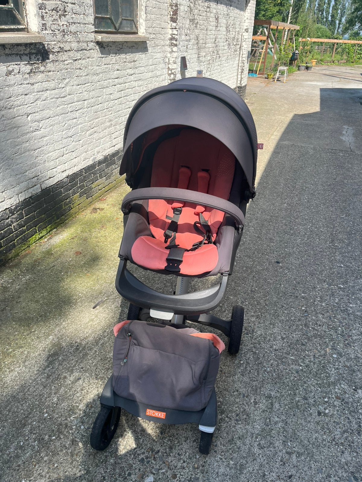 Stokke Xplory roze, Ophalen, Zo goed als nieuw, Overige merken