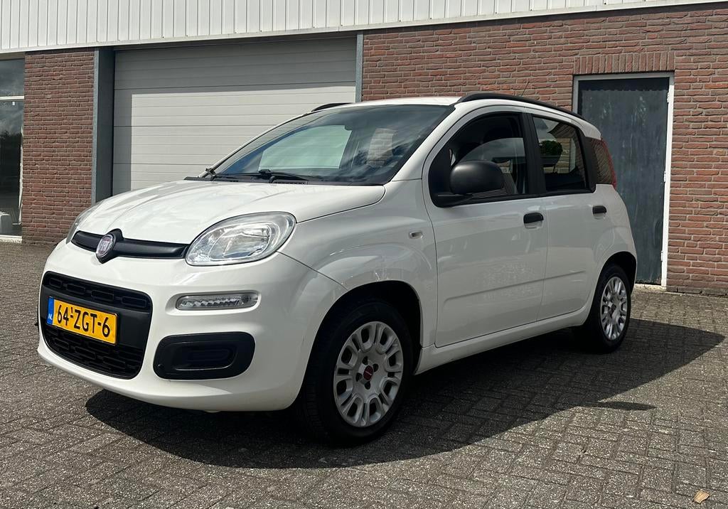 Fiat Panda Twinair 85 2012 Wit LEES ADV schade, Auto's, Fiat, Voorwielaandrijving, Euro 5, Stof, 40 €/maand