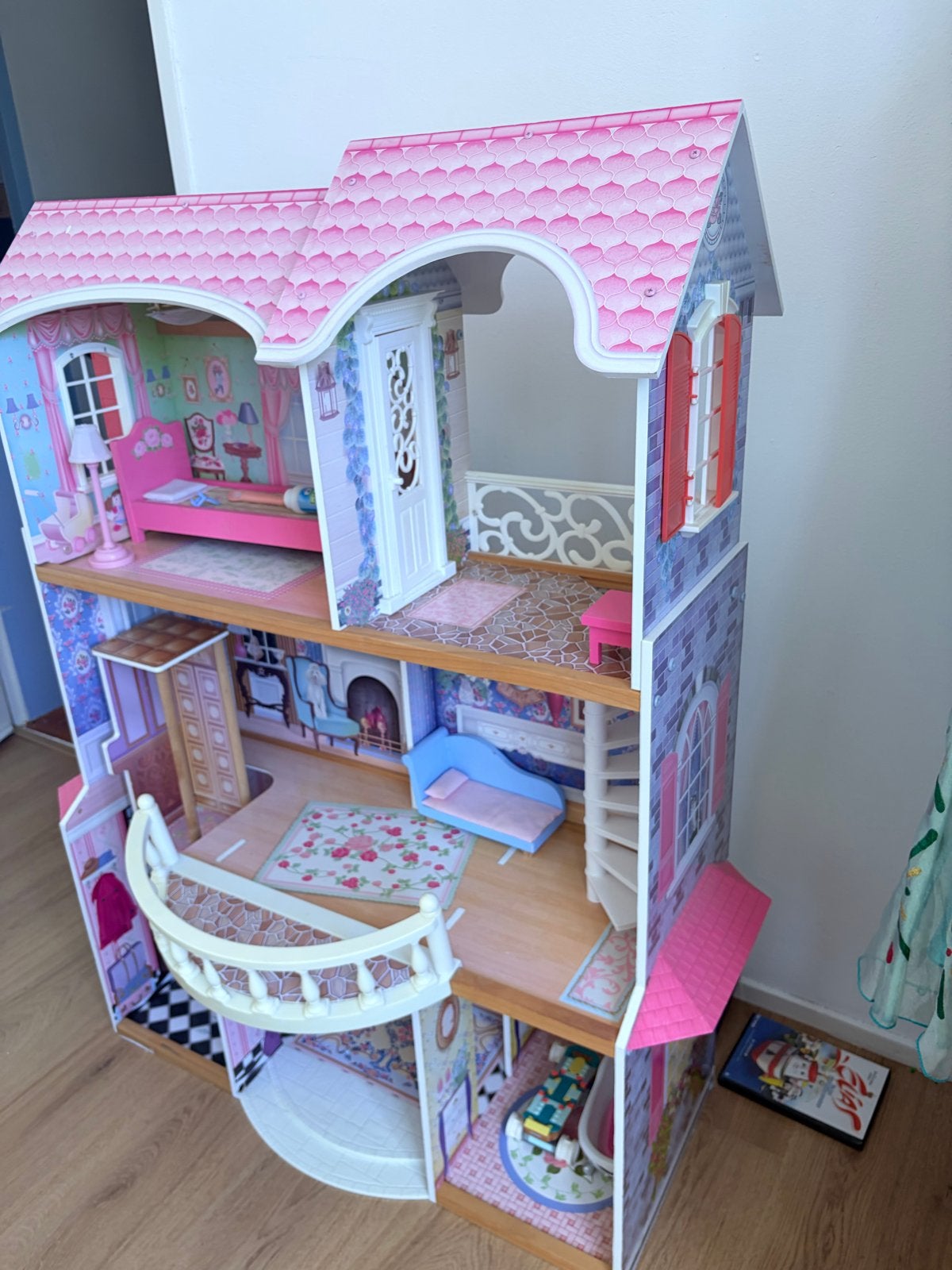 Vintage Barbie Victorian Dream House uit 1995 compleet, Kinderen en Baby's, Ophalen of Verzenden, Gebruikt, Poppenhuis