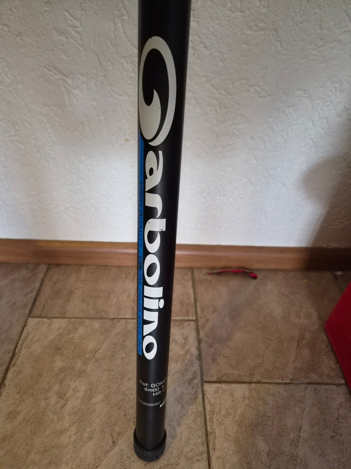 Garbolino Starter Power 145 vaste hengel 8 meter met elastie, Ophalen