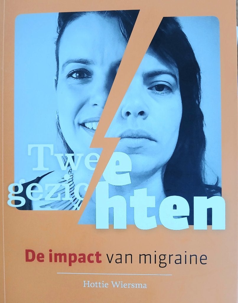 Twee gezichten de impact van migraine - Hottie Wiersma, Ophalen of Verzenden, Nieuw