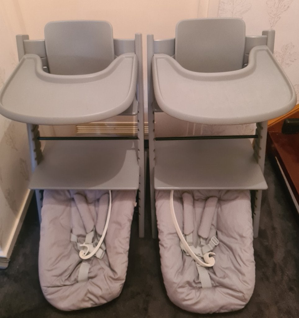 2x zgan originele en nieuwste model stokke trip trapp grijs, Ophalen, Zo goed als nieuw, Overige typen