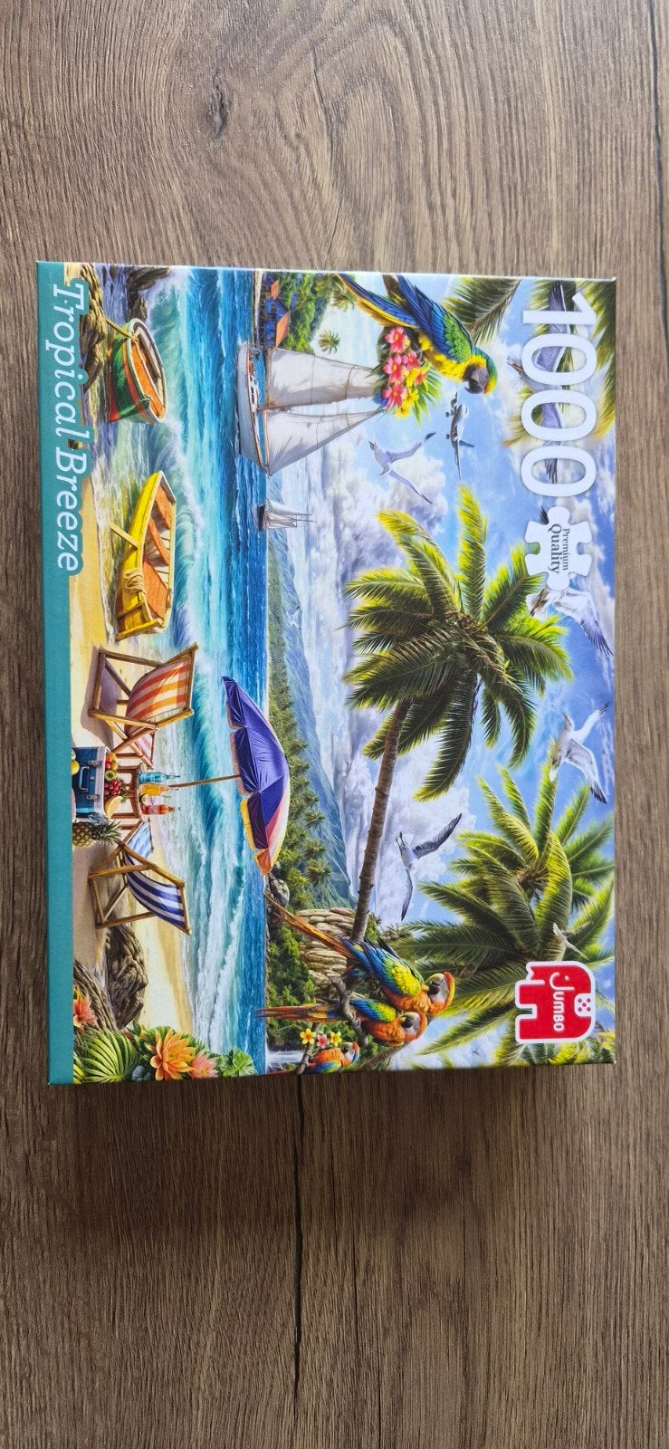 Puzzel van Jumbo, 1000 stukjes, Ophalen of Verzenden, 500 t/m 1500 stukjes, Zo goed als nieuw, Legpuzzel