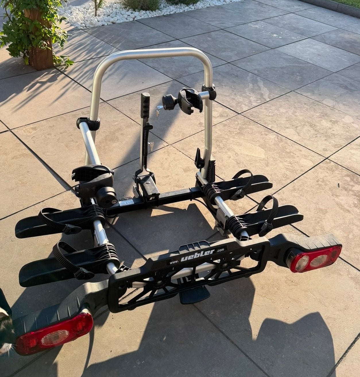 Uebler X21 Nano fietsendrager - Zo goed als nieuw, Ophalen, Zo goed als nieuw, 2 fietsen, Trekhaakdrager