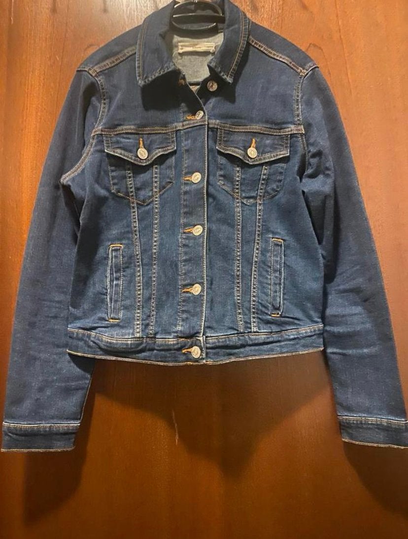 Jaas Mango, Kleding | Dames, Ophalen of Verzenden, Zo goed als nieuw, Maat 42/44 (L), Blauw