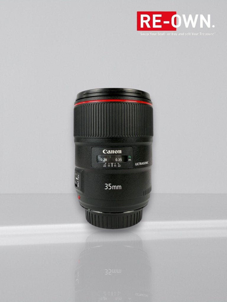 Canon EF 35mm f/1.4 L II USM (topstaat + garantie + Filter), Audio, Tv en Foto, Fotografie | Lenzen en Objectieven, Canon, ,, Zo goed als nieuw