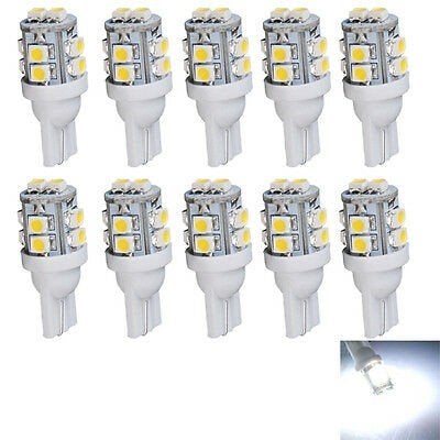 10x T10 W5W led 6000K 12v, Ophalen of Verzenden, Nieuw