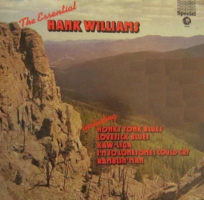 LP Hank Williams - The essential, Ophalen, Gebruikt, 12 inch