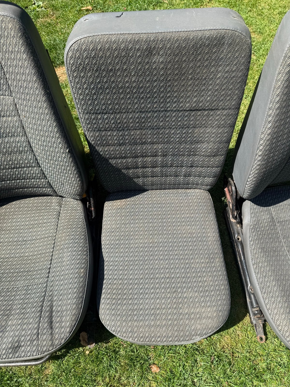 Voorstoelen Land Rover Defender 90 (1987) - Set, Auto-onderdelen, Interieur en Bekleding, Ophalen, Gebruikt, Land Rover