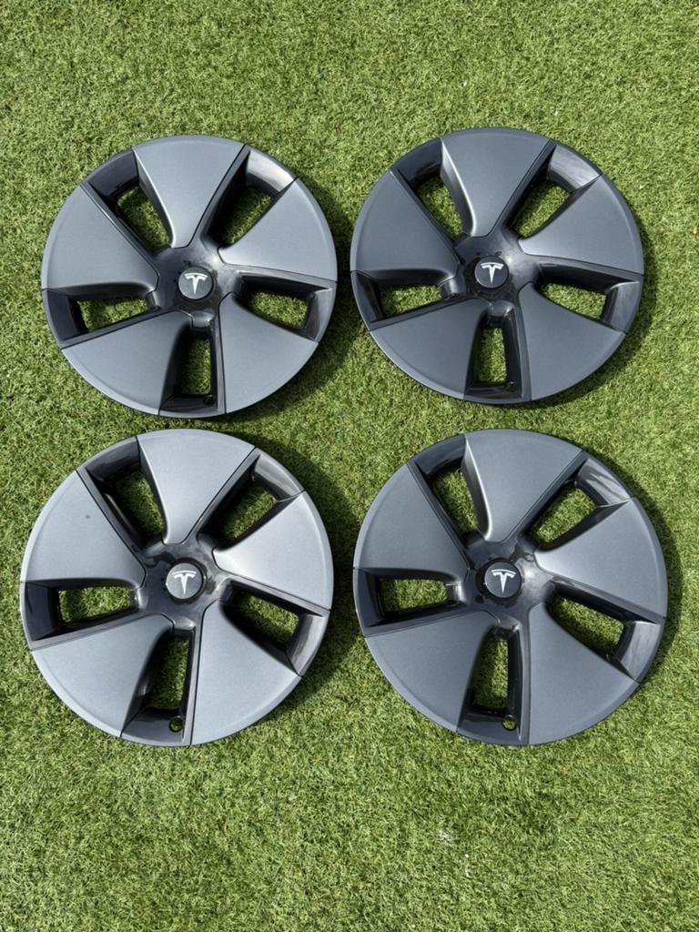 Tesla Model 3 Aero wieldoppen 4 stuks, Auto diversen, Wieldoppen, Ophalen, Nieuw