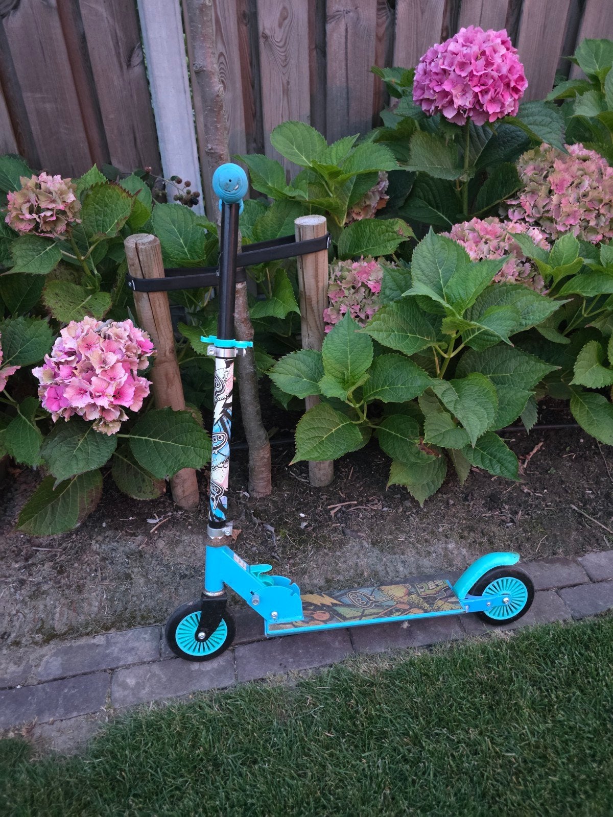 Leuke blauwe step voor kinderen, Fietsen en Brommers, Steps, Ophalen, Gebruikt, Gewone step, Onbekend