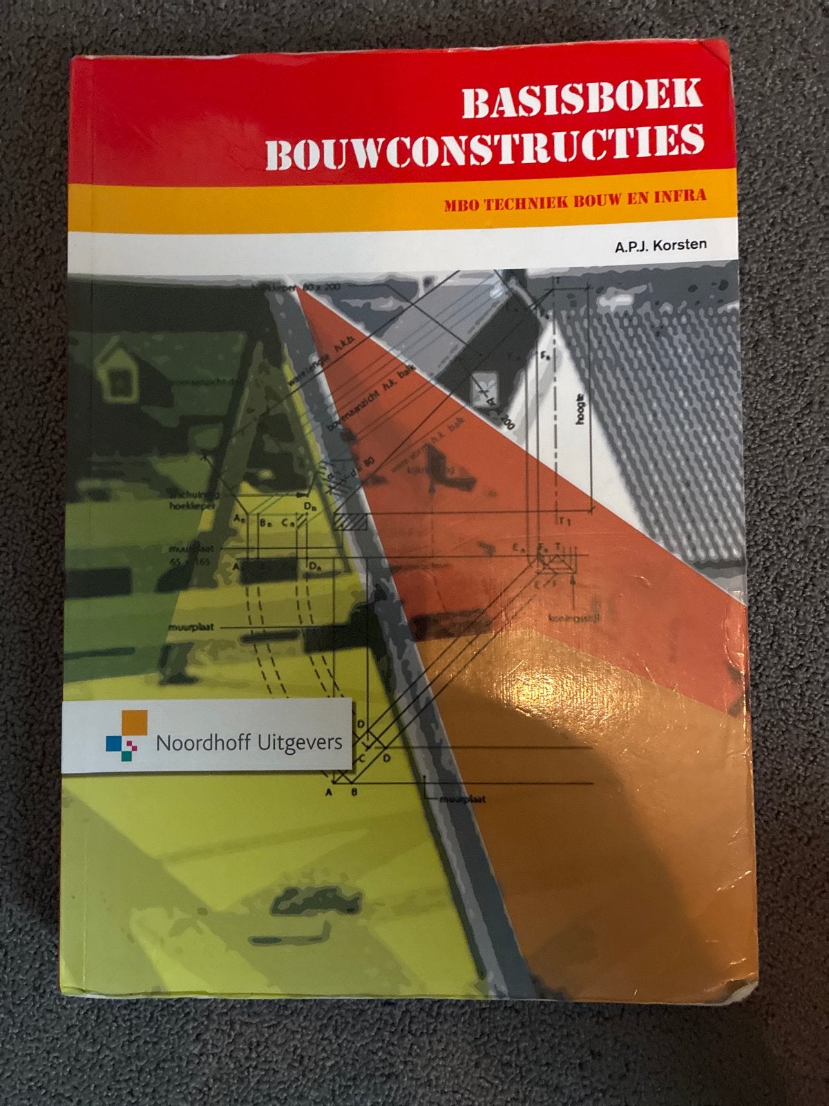 Basisboek Bouwconstructies MBO Techniek Bouw en Infra, Boeken, Ophalen of Verzenden, Beta, Zo goed als nieuw, MBO