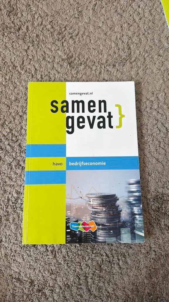 A. Maurer - havo Bedrijfseconomie, A. Maurer, HAVO, Ophalen of Verzenden, Zo goed als nieuw