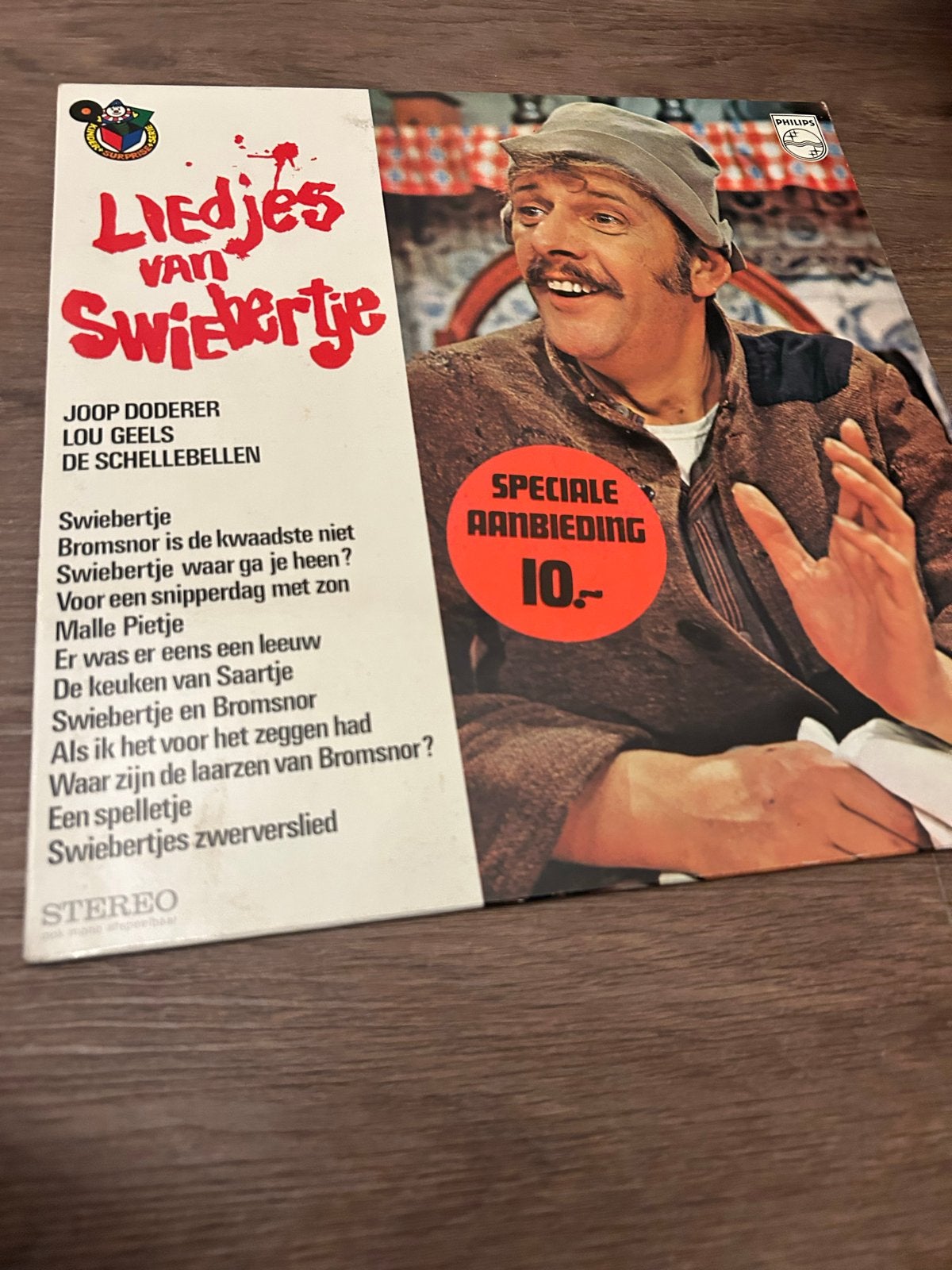 LP Liedjes van Swiebertje - Joop Doderer, Lou Geels, Cd's en Dvd's, LP, Gebruikt, Overige genres, Ophalen of Verzenden