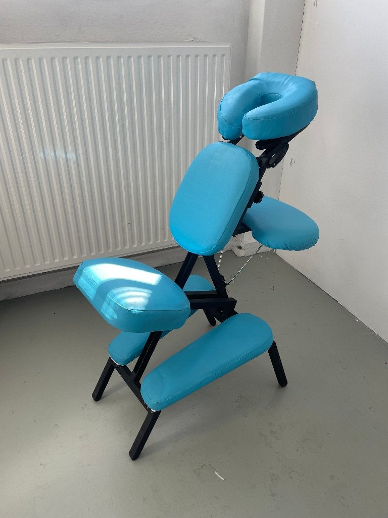 Professionele Massagestoel, Sport en Fitness, Ophalen, Zo goed als nieuw, Massagestoel of Kussen