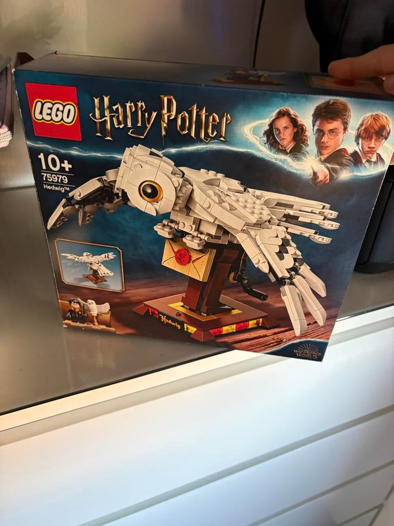 Lego Harry Potter Hedwig 75979 Compleet met doos en boekje, Lego, Harry Potter, Ophalen of Verzenden, Zo goed als nieuw