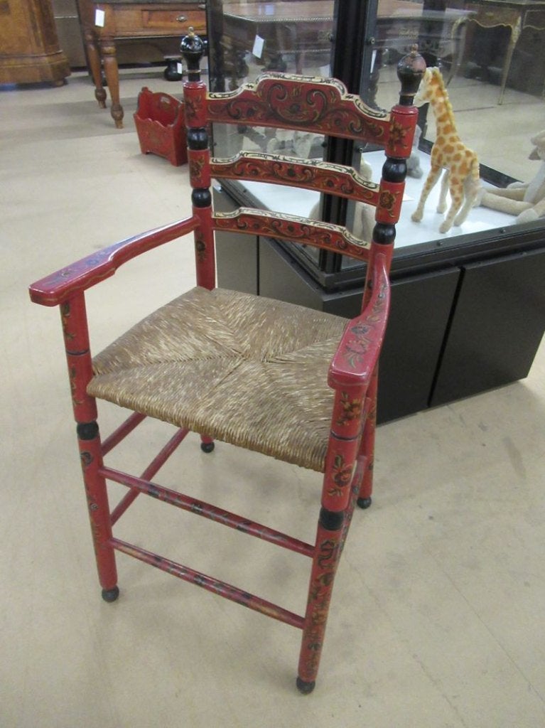 Oer 11209 Hindelooper kinderstoeltje, Ophalen