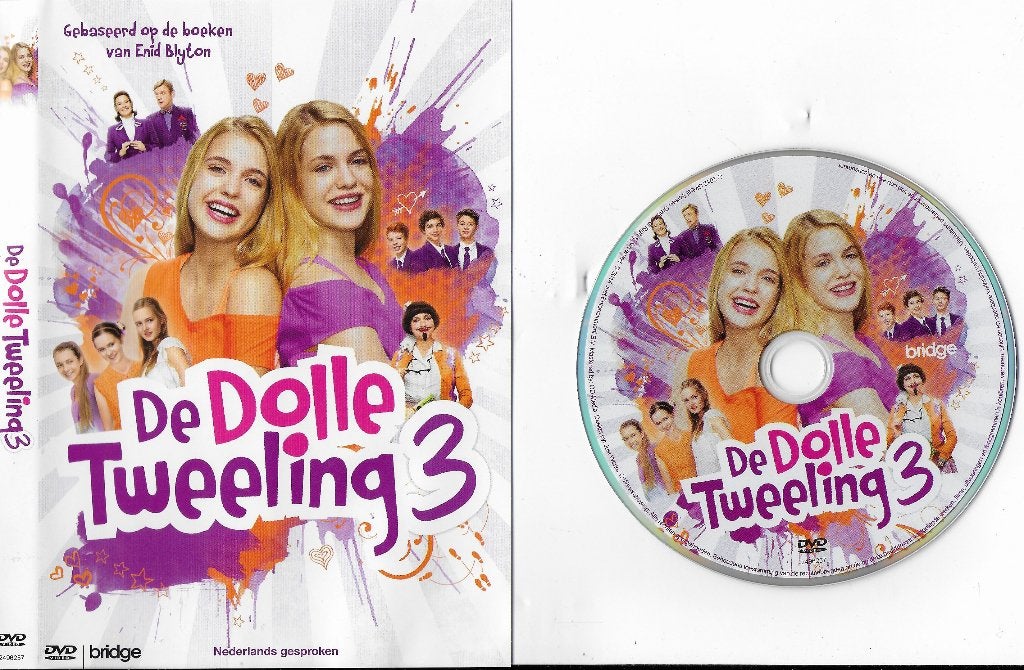 Dvd 340 - de dolle tweeling deel 3 spookt het op lindenhof?, Alle leeftijden, Ophalen of Verzenden, Zo goed als nieuw, Overige typen