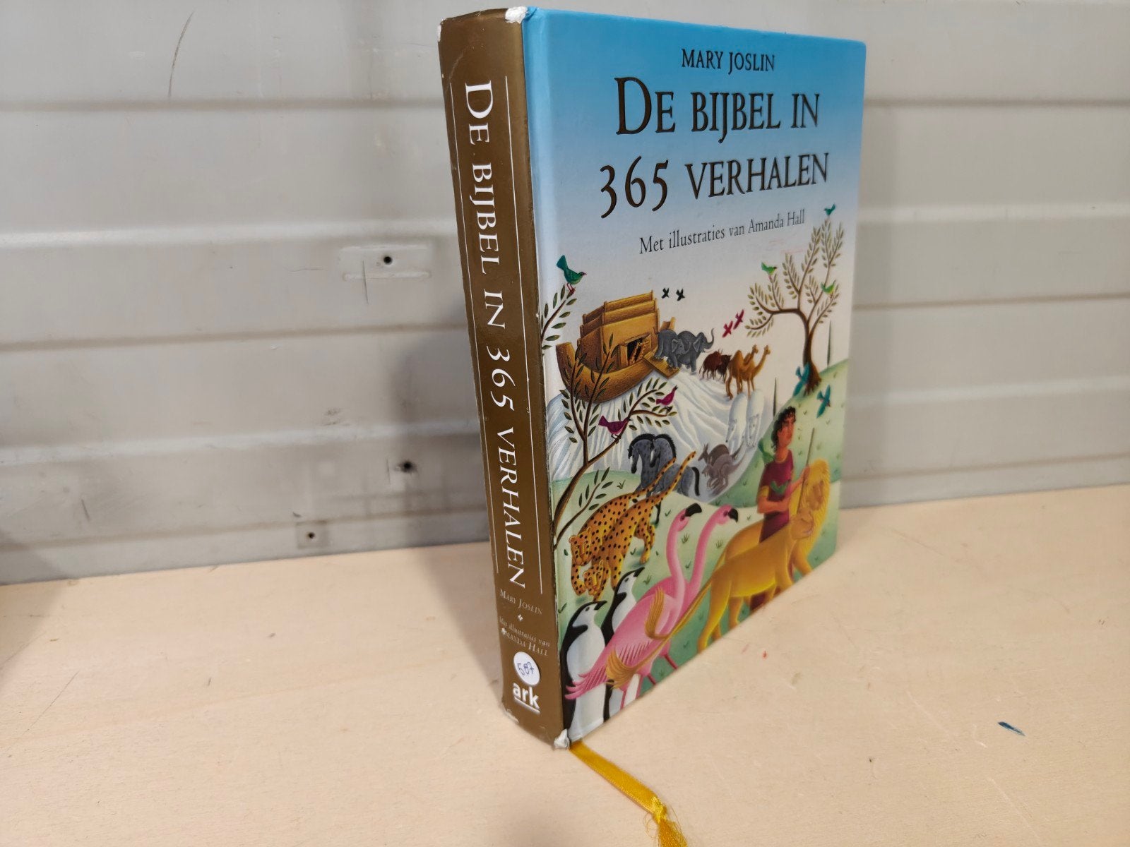 Nr. 587 Mary Joslin - De Bijbel in 365 verhalen., Gelezen, Christendom | Protestants, Ophalen of Verzenden, Mary Joslin