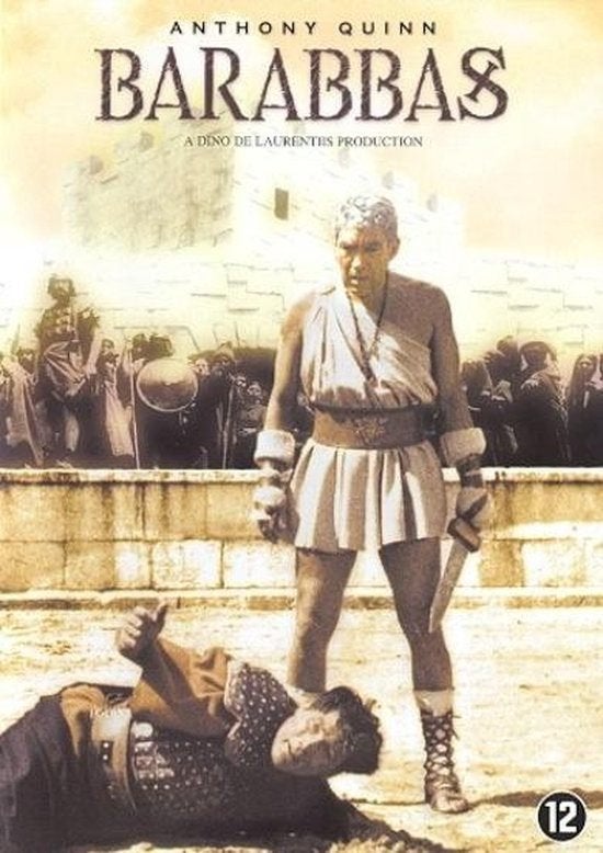 dvd Barabbas [Anthony Quinn, Silvana Mangano], 1960 tot 1980, Engels, Nederlands, Ophalen of Verzenden