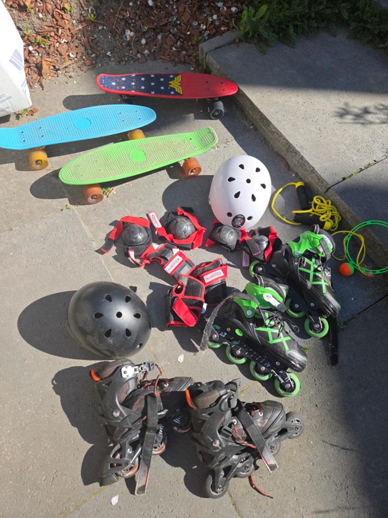 Inline skates, skateboards, helmen en bescherming, Sport en Fitness, Skeelers, Overige merken, Kinderen, Ophalen of Verzenden