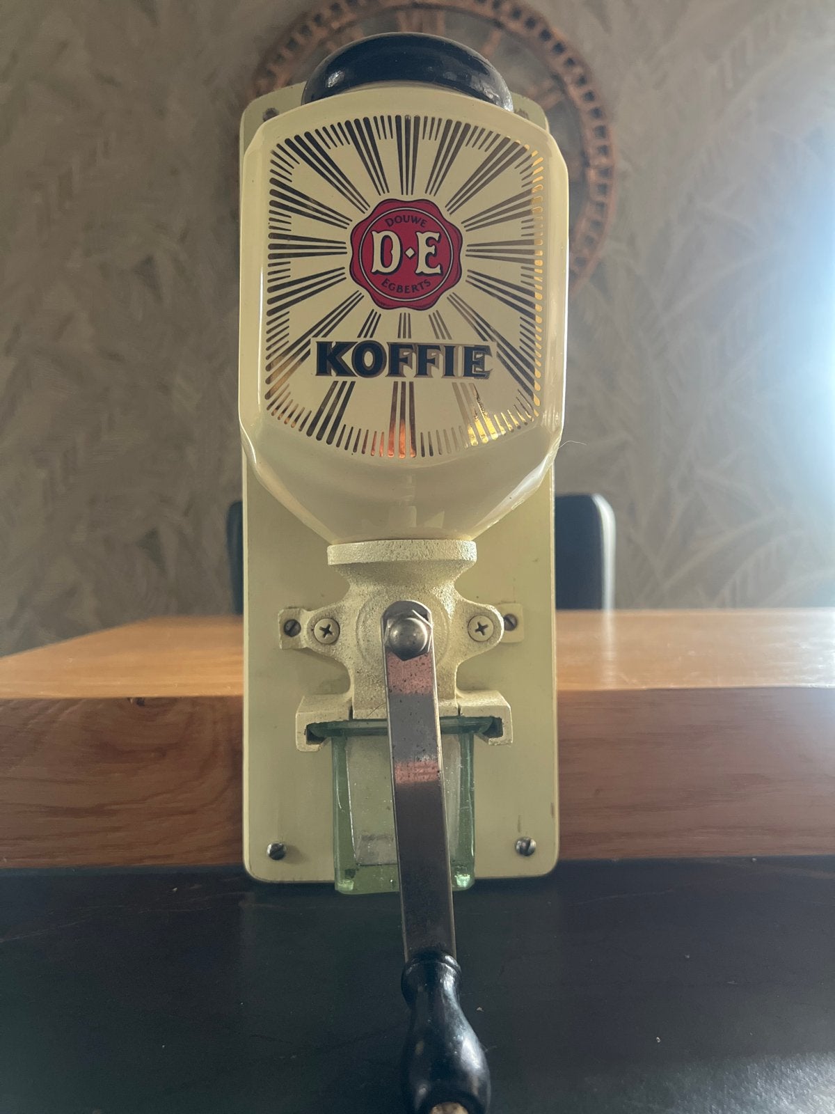 Vintage Douwe Egberts Koffiemolen - Wandmodel, Ophalen of Verzenden