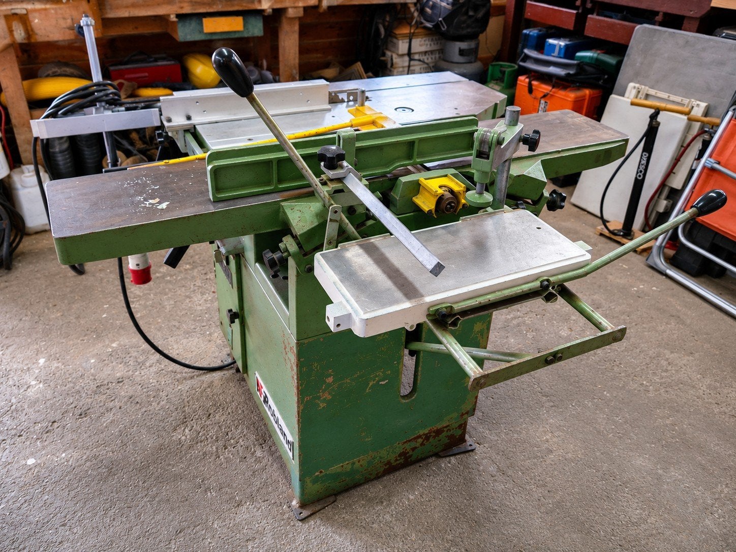 Robland 4-in-1 Combinatiebank - Houtbewerkingsmachine, Ophalen