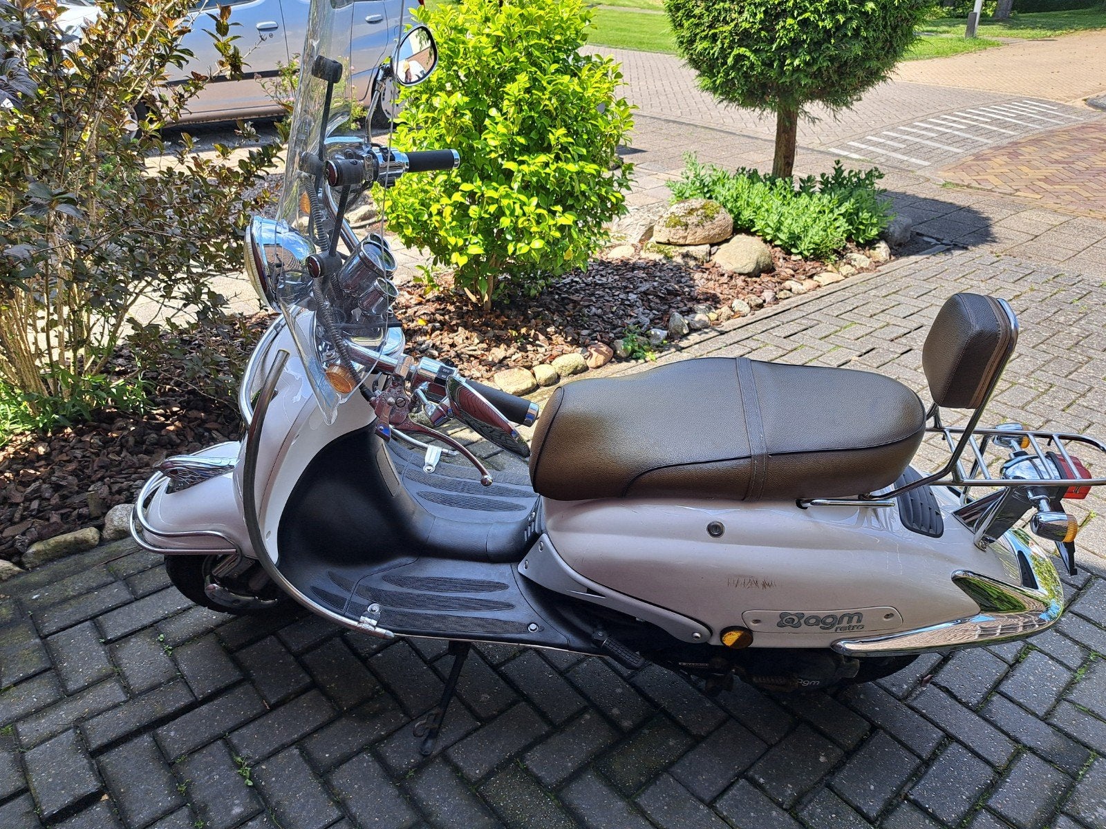 Agm retro scooter, Gebruikt, Benzine, Ophalen, Overige merken