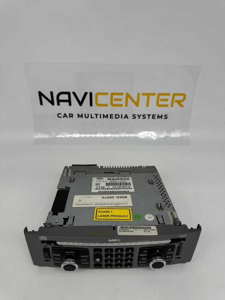 Originele Peugeot Autoradio MP3 OEM - 8055/8070, Ophalen of Verzenden, Gebruikt