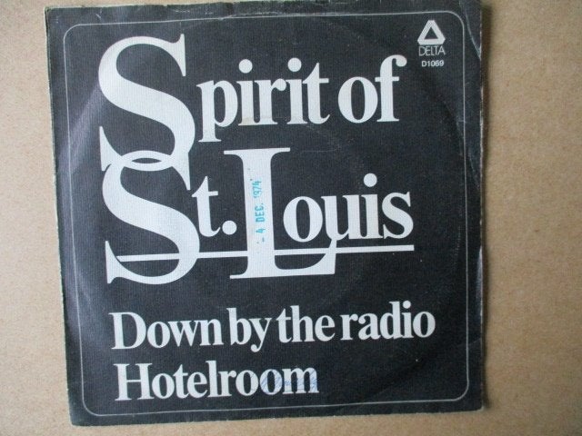 s4775 spirit of st. louis - down by the radio, Ophalen, Gebruikt, 7 inch, Overige genres