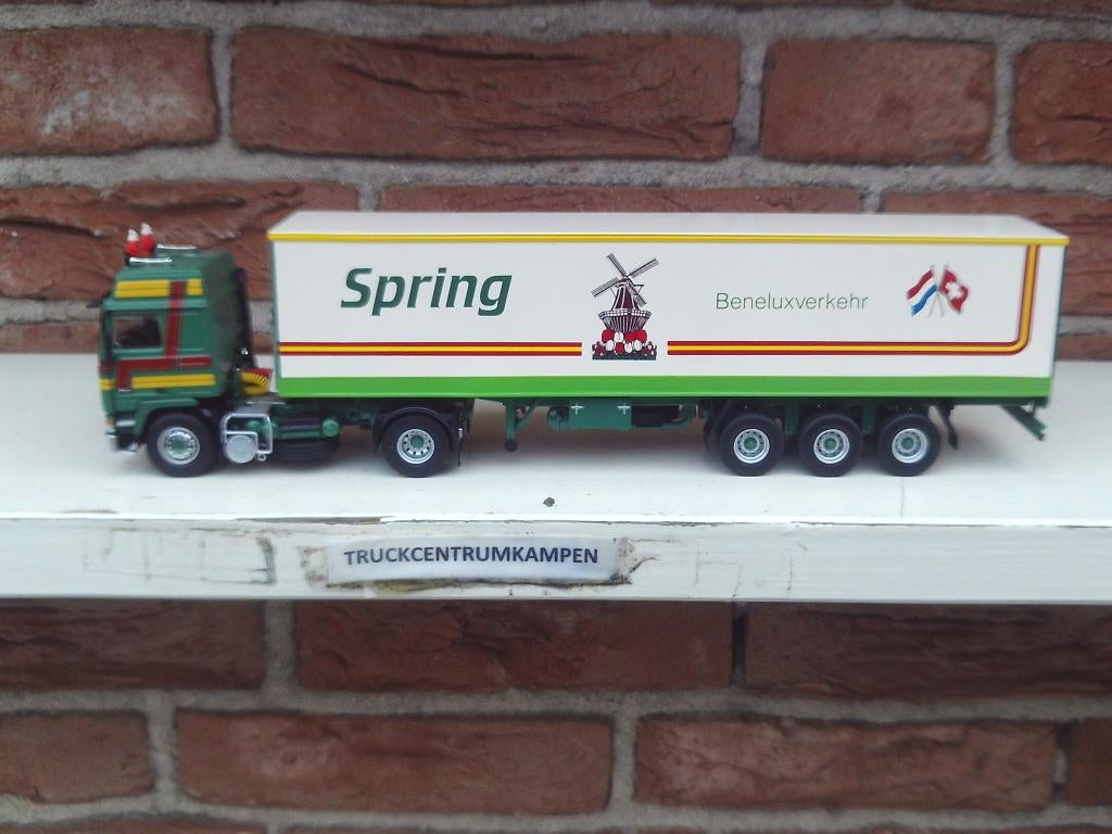 Tekno  Volvo   F16  van  Spring  Transport., Ophalen of Verzenden, Nieuw, Bus of Vrachtwagen, Tekno