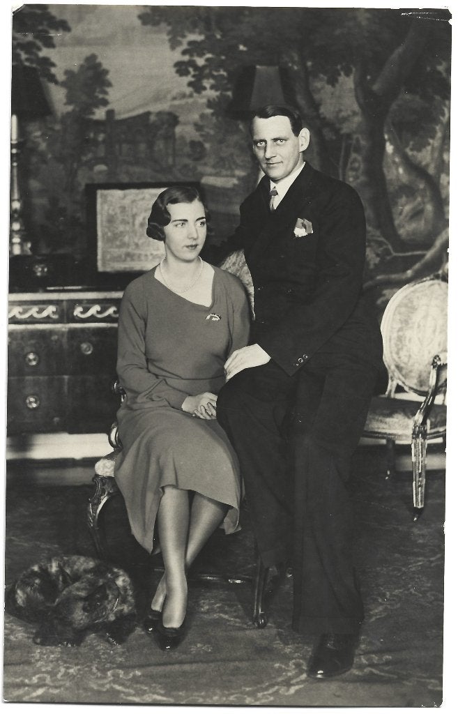 Denemarken (1) Frederik & Ingrid, Ophalen of Verzenden, Zo goed als nieuw, Buitenland, Kaart, Foto of Prent