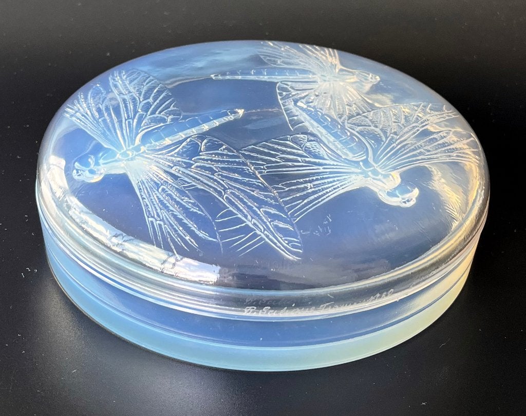 Rene Lalique  'Libellules' box - Art Deco, Ophalen of Verzenden