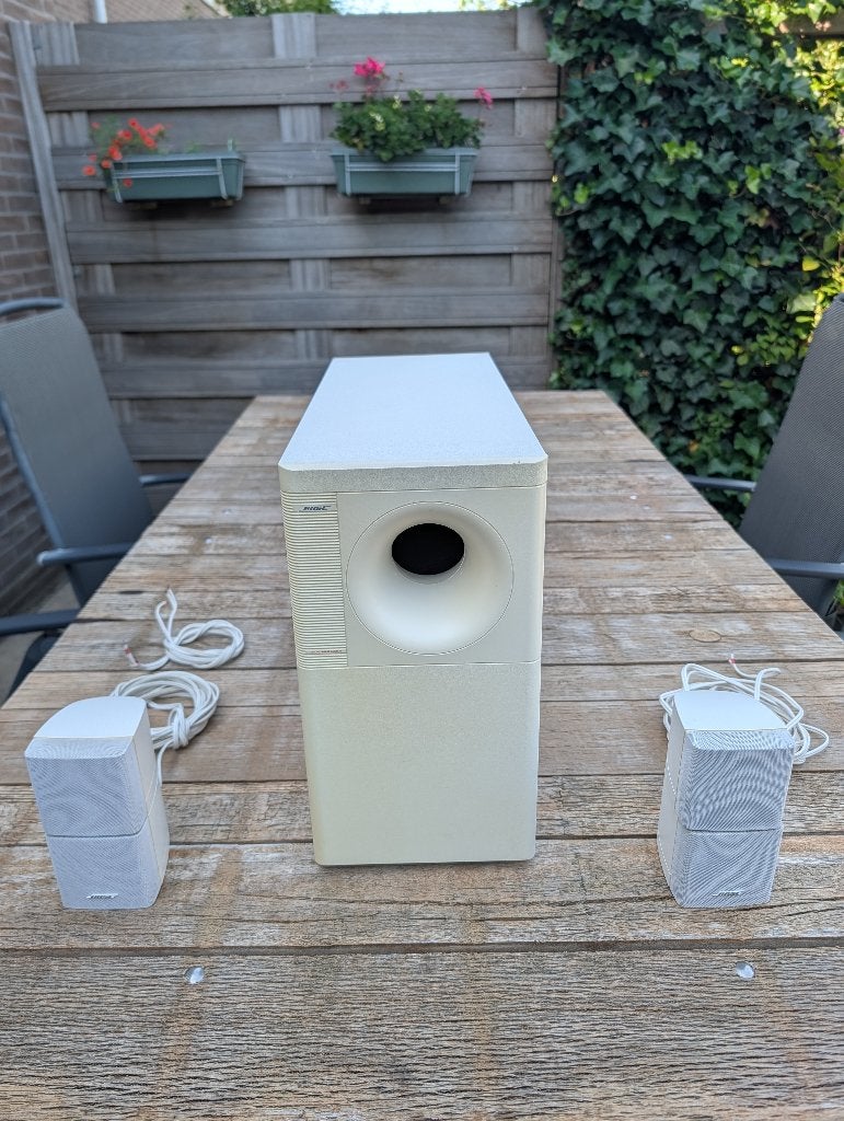 Bose Acoustimass 5 Series IIII 2.1 Luidsprekersysteem, Audio, Tv en Foto, Luidsprekers, Gebruikt, Speakerset, 150 watt of meer