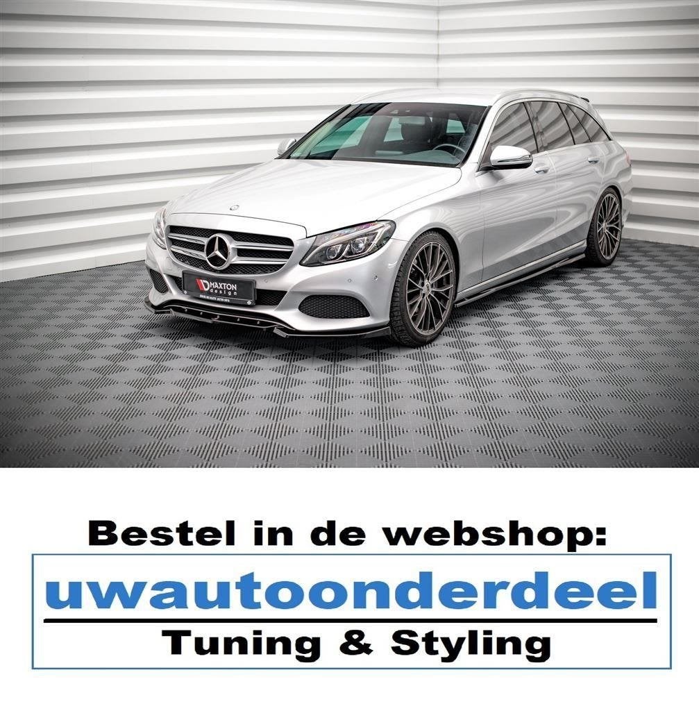 Maxton Design Mercedes C Klasse W205 Spoiler Lip Splitter, Verzenden, Automotive Parts, A.parts@hotmail.nl, Trasmolenlaan 12 3447 GZ Woerden
