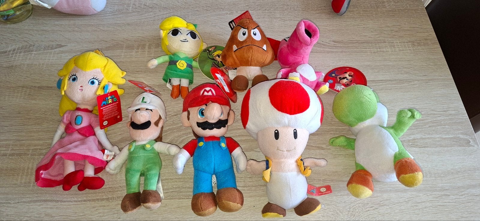 Super Mario Nintendo Knuffels - Diverse Karakters, Gebruikt, Overige typen, Ophalen of Verzenden, Nintendo