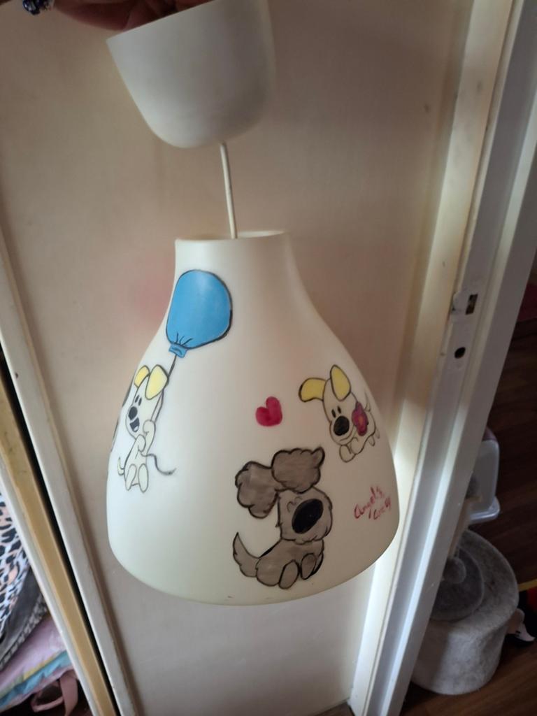 Woezel en pip hanglamp, Ophalen of Verzenden, Zo goed als nieuw, Lamp
