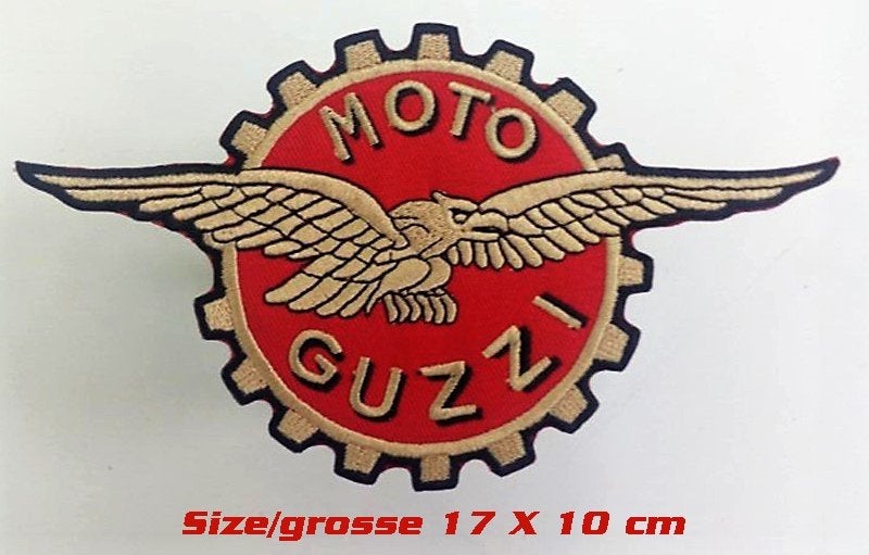 MOTO GUZZI corona Patch voor California V9 V11 V7 LM TT85, Verzenden, Nieuw