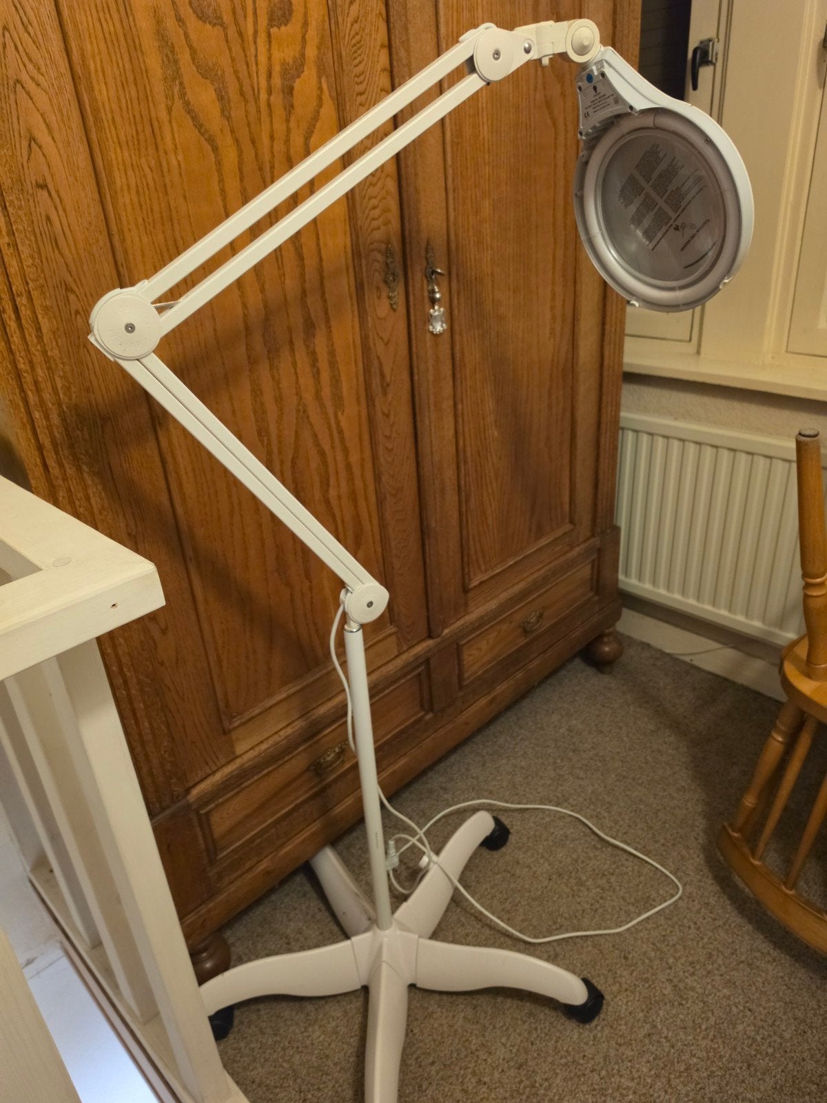 Loeplamp op wielen (daglicht), Ophalen, Zo goed als nieuw, Loeplamp