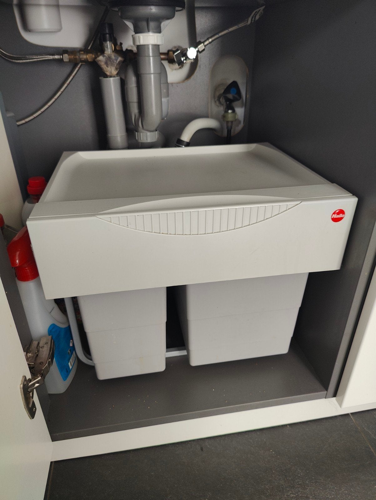 Hailo afvalsysteem voor keukenonderkast, Kunststof, Ophalen of Verzenden, 5 – 50, 20 tot 30 liter