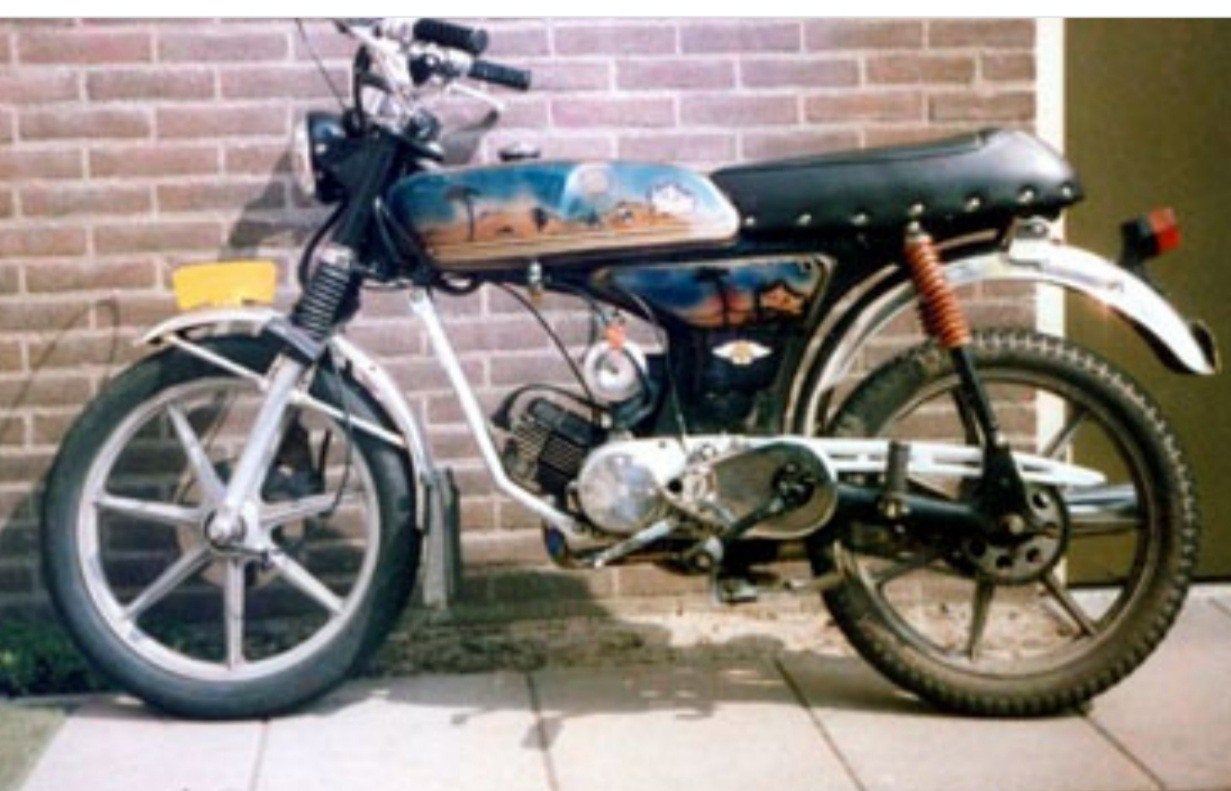 Yamaha fs1 special paint tank, Fietsen en Brommers, Brommeronderdelen | Oldtimers, Ophalen of Verzenden, Tank, Yamaha